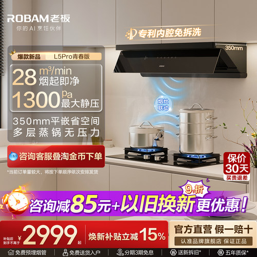 老板L5Pro青春版/L1咨询下单有礼