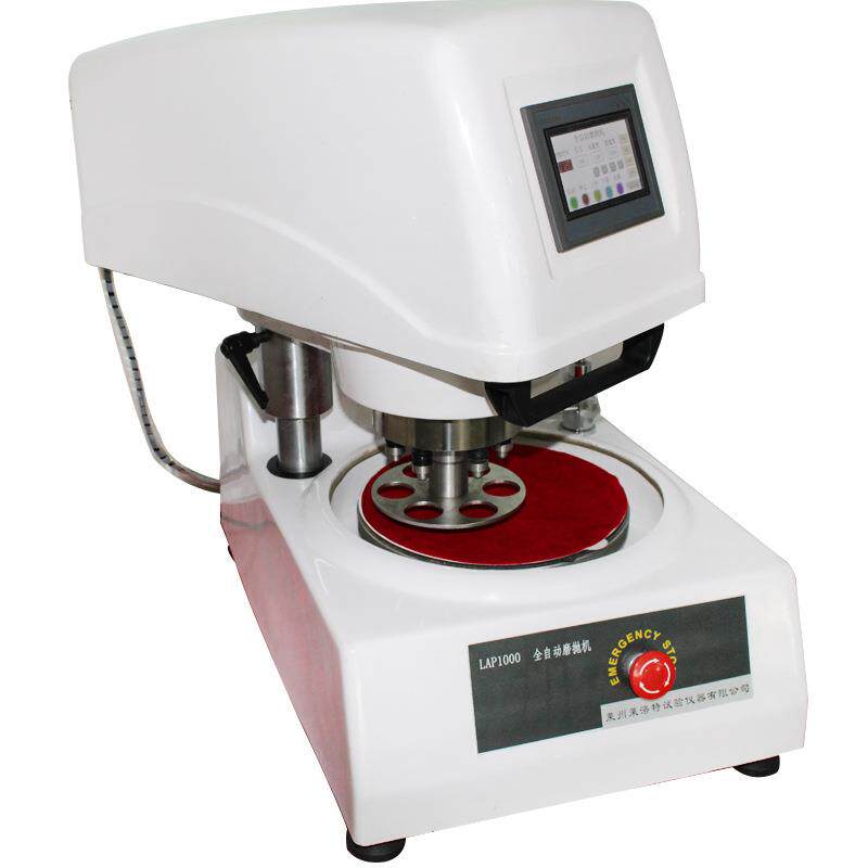 带磨抛头自动金相单盘磨抛机台式研磨机不用手拿试样