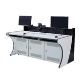 安防监控台机房脑电17577力中控制台多联操调度电台双联指挥心监