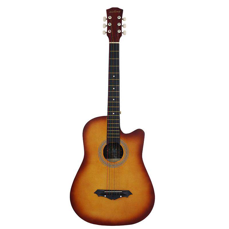 38寸吉他全椴木合板吉他学校社团琴行民谣木Jita初学者入门吉他