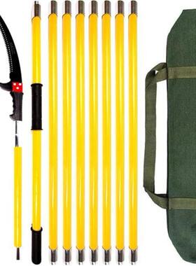 高8枝锯8节米2组XOA6尺手动树枝修剪器英花园园林工具扩展合杆