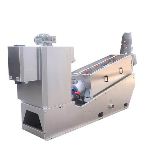 污泥脱294水机屠宰场污水叠螺设脱机不锈备钢污泥处理304水叠螺机