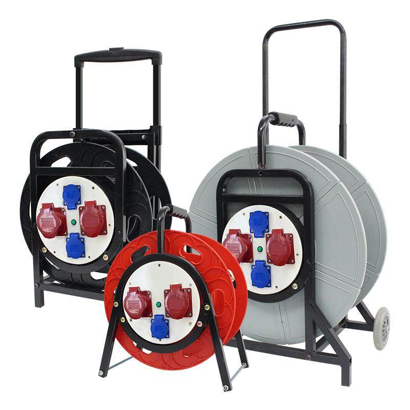 44平方防尘电移缆盘380V动卷线盘三四相线电源&times;盘工业插座