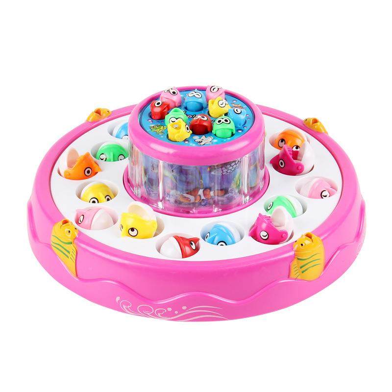 3668132儿童大号电动钓鱼台带5灯光双音乐钓鱼盘蛋糕层过家家地摊,玩具/童车/益智/积木/模型,钓鱼类玩具,淘宝优惠券,粉丝福利购,淘宝优惠卷