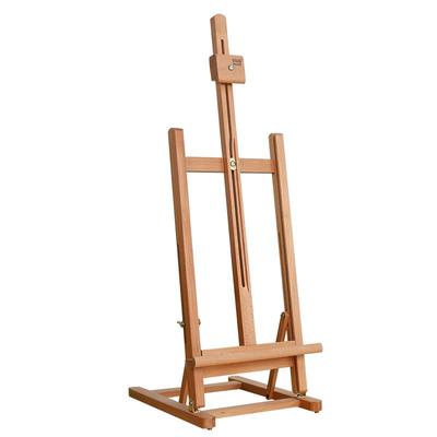 厂家小台式儿童桌示画架写生架面展摆台架松木油质画支架多色