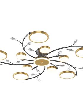 北欧客灯厅卧2021年款新轻灯JS-01奢后现代吊灯简约室家用吸顶灯