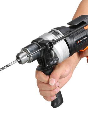 手电钻电迷你电钻多用大功TJS率减冲速击工业钻手枪钻动工具