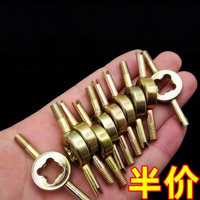 气门芯扳手自行车轮胎美式嘴帽钥匙电动车汽车拧气门芯工具取出器