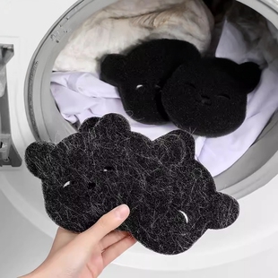 日本洗衣机猫毛粘毛神器滚筒粘毛棉片滤毛器去毛絮吸附除毛清理器