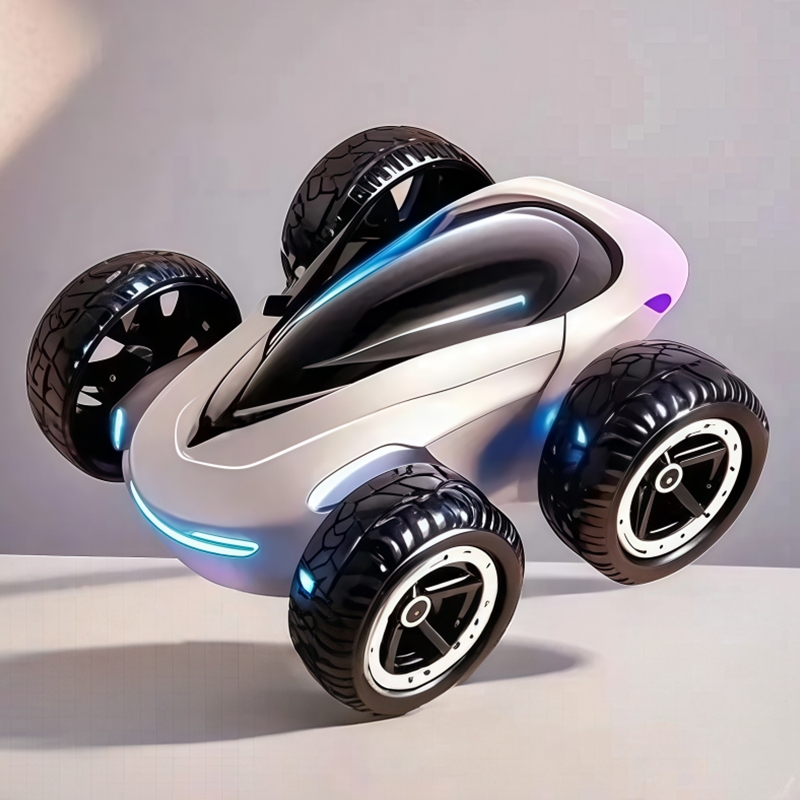 新品爆款翻滚特技车惯性耐摔