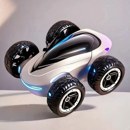 新品爆款翻滚特技车惯性耐摔