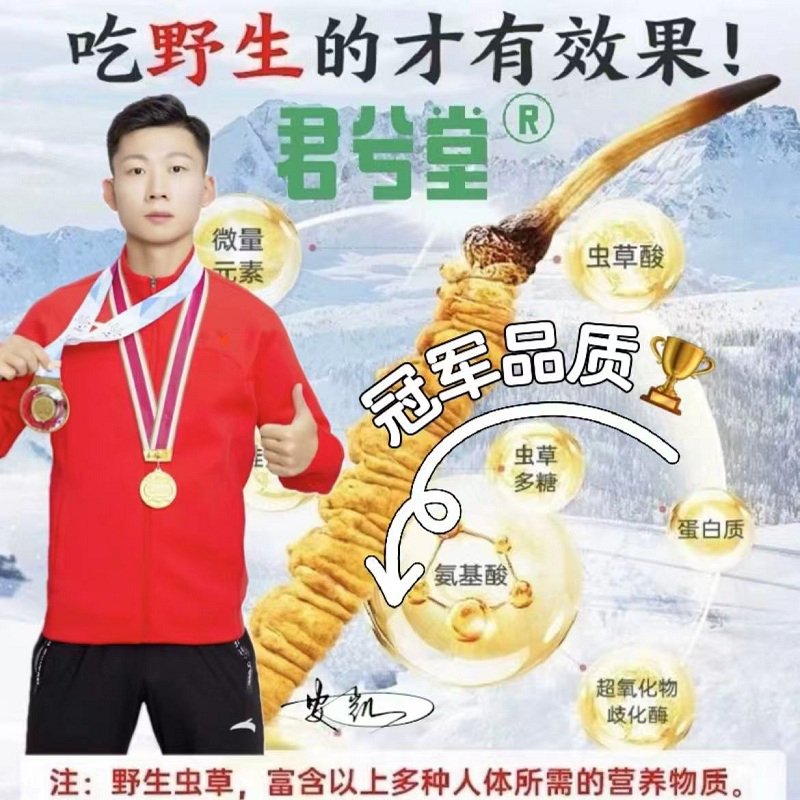 正品野生冬虫夏草官方产地四川阿坝高海拔非西藏那曲青海干虫草