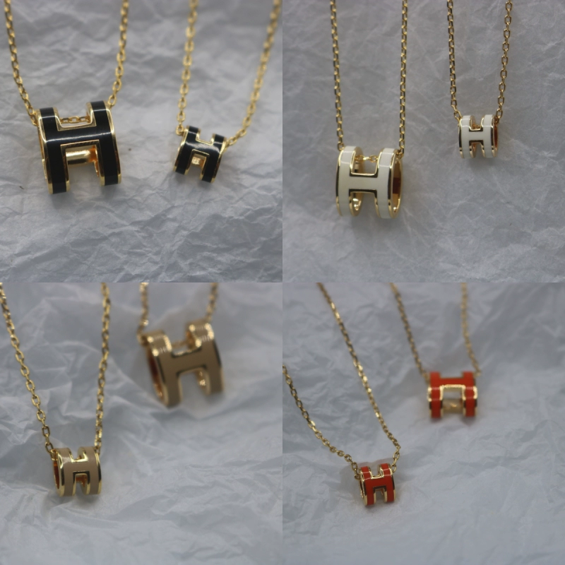 「OR原创设计」所见即所得!实拍!h珐琅项链|如和图片不一致包退!