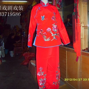 速发京剧具剧豫剧用衣道晋旦角服装小姐品四喜带丫鬟衣