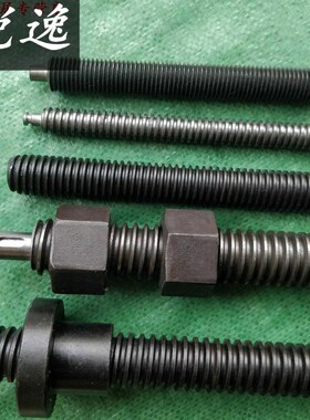 速发高强度梯形螺杆T型牙丝杆母0粗牙全牙M2螺M24M25m28m0