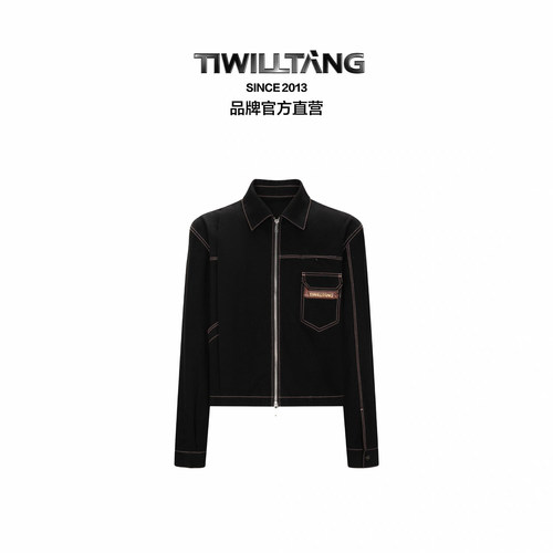 启世录TIWILLTANG“匿影藏踪”都士锋线冗余维度战术褶裥褶皱夹克