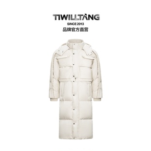 TIWILLTANG“檩羽重峦”高级匠造可拆卸款长短结构加厚棉服