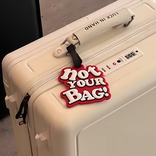 行李牌登机牌创意行李箱防丢神器卡通硅胶吊牌挂件行李箱装饰挂牌