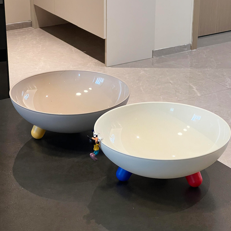 猫碗大口径猫咪喝水碗狗碗大型犬猫粮碗大容量狗狗大口径宠物碗盆