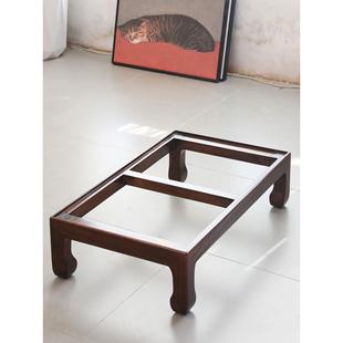 香樟木老式箱子增高底座香樟木工厂定制茶几柜子垫脚