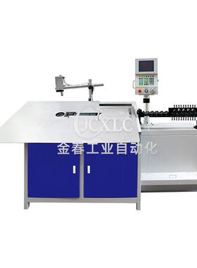 2d弯线机厂家钢丝折弯机挂钩拉篮养殖笼线材成型机2-16mm铁丝弯框