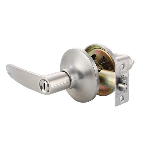 三杆式执手锁锌合金办公家具室内门锁卧室房间酒店三杆执手锁