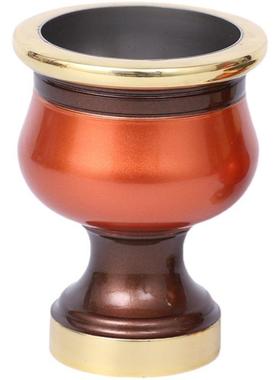 双色光身供水杯家用黄铜供奉酒杯供关公财神地主爷酒杯圣水杯摆件