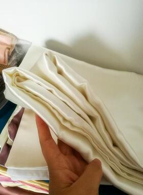 71TX6A纯桑蚕丝真丝枕套50姆重磅厚单双面真丝枕套枕巾