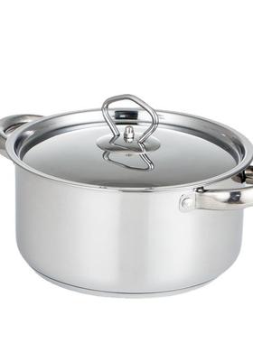 厂家出口南非不锈钢套装锅15PCS12PCS复底加厚410不锈钢套装锅