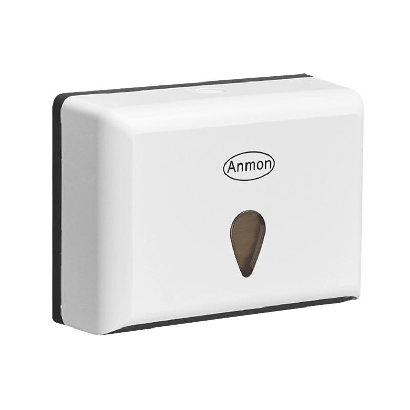 酒店免打孔擦手纸盒挂式卫PEE间纸巾生盒壁挂式厕所手抽壁纸盒干