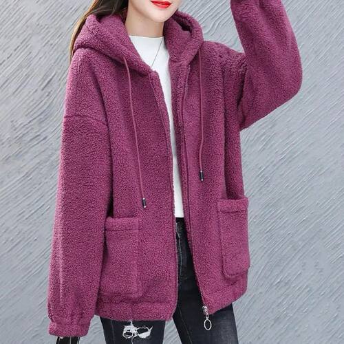 Loose Korean sweatshirt jacket for women女式宽松韩版卫衣外套