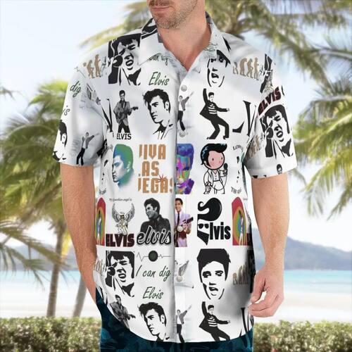 3D digital printed lapel simple shirt 3D数码印花翻领简约衬衫
