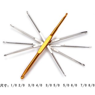 手工编织毛线棒针环形针记号扣收纳包铝勾针diy 网红钩针b工具套装