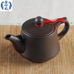 侧把壶防烫好出水中式 原矿紫陶飞凤壶日式 功夫茶具家用