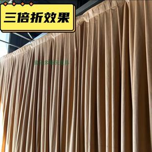 加厚婚庆背景金丝绒荷兰绒意大利绒帷幔酒店背景窗帘不透光背景布