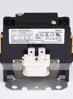 208V/240V 30A 单相 HCC-1NU02AAC UL CSA暖通空调热泵交流接触器