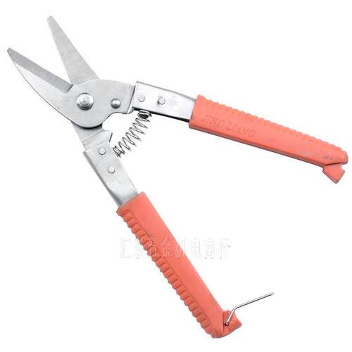 台湾威特力 200mm不锈钢多用剪 铁皮剪 8寸多功能剪刀