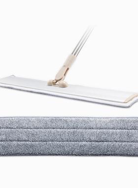 40 50 60 80 90 cm 大号铝合金平板拖把替换拖布 布头 替换头