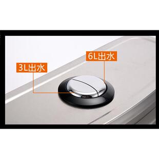 蹲坑冲水箱 不锈钢冲水箱公共场所卫生间家用蹲便器水箱厕所壁挂式
