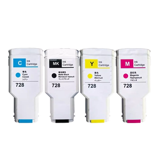 先果适用HP惠普728墨盒hp DesignJet T730 T830彩色绘图仪墨盒宽幅打印机墨水盒黑色彩色CMYBK颜料非原装