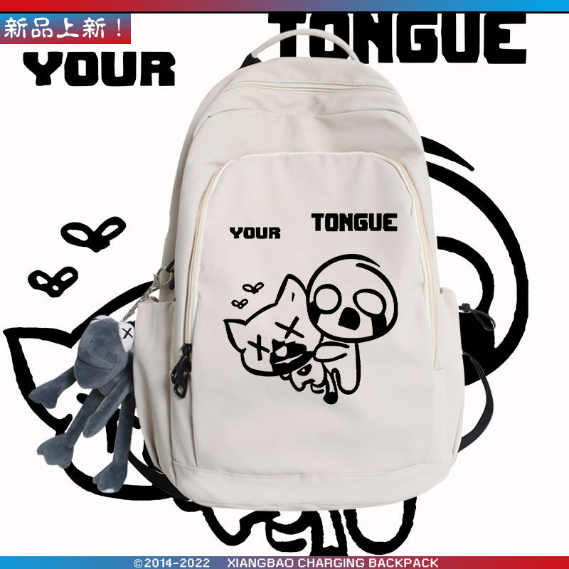 以撒的结合游戏TheBindingofIsaac周边休闲书包男女双肩背包ww