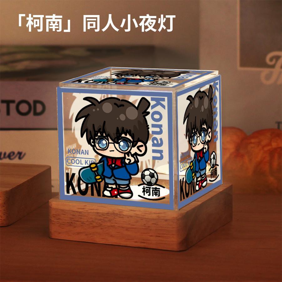 名侦探柯南周边安室透怪盗基德二次元动漫谷子生日礼物小夜灯摆件