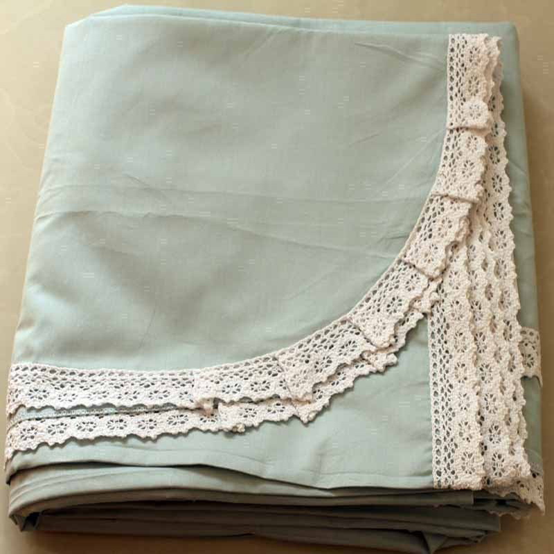 外贸原单 纯棉床单 纯棉斜纹 圆角 双人睡单 2R30*250 包邮