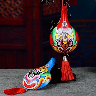 民间工艺品社火马勺脸谱t成品手绘小号京剧脸谱挂件中国风小礼品