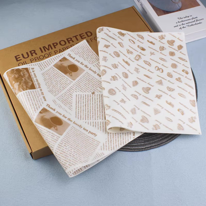 托盘纸 面包盘吸油纸 面q包垫盘纸 烘焙纸 防油隔油垫纸1000张包