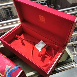 婚庆结婚b定亲订婚五金首饰盒双手镯盒凤钗盒金店三金包装盒