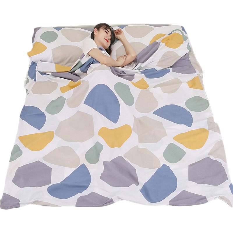 全棉旅行隔脏睡袋k出差旅游神器纯棉酒店宾馆床单被套单人双人便