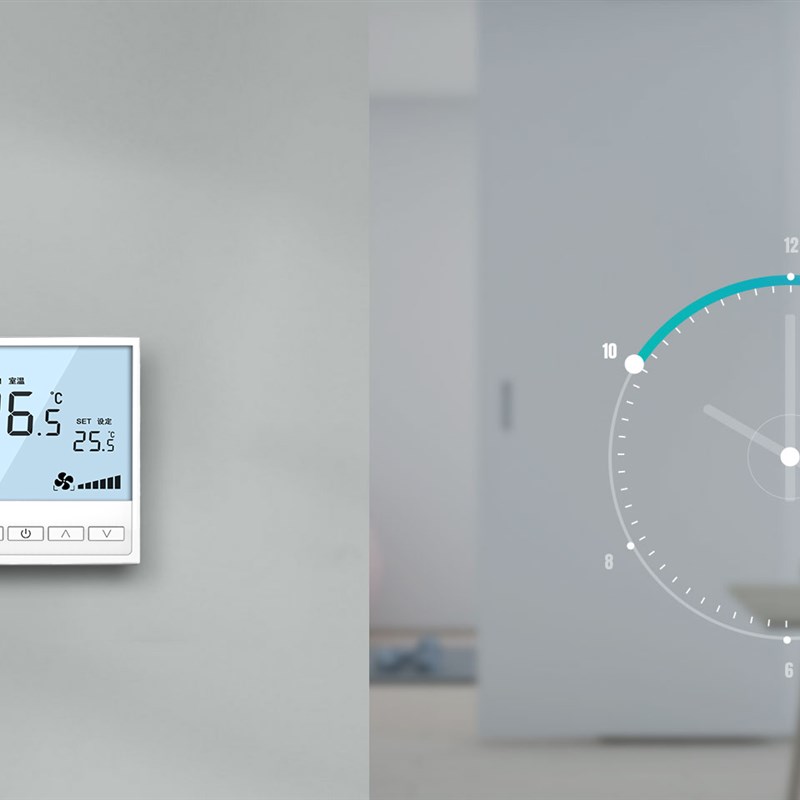 空调模拟量风柜温控器  比例积分阀温控器  24V供S电 0-10V输出