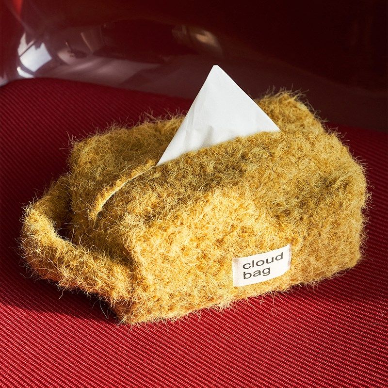 莫语 创意毛绒纸巾盒 家用客厅餐桌纸巾包收纳装饰品X可悬挂纸巾,收纳整理,纸巾盒,淘宝优惠券,粉丝福利购,淘宝优惠卷