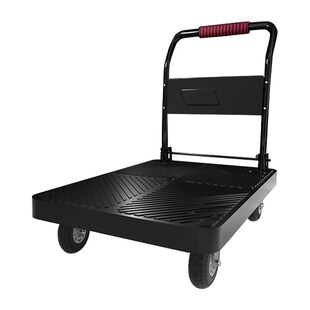 小推车拉货手推车搬运车手拉车折叠D轻便家用平板车便携推货拖板